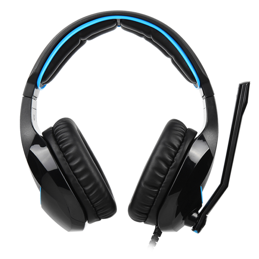 Fone Headset Gamer Sades Usb Armor Realtek Rgb Profissional